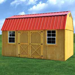 Treated Side Lofted Barn