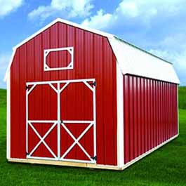 Z-Metal Lofted Barn