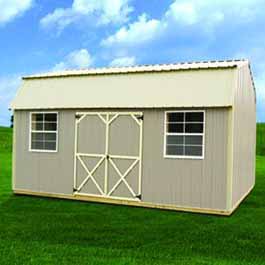 Z-Metal Side Lofted Barn